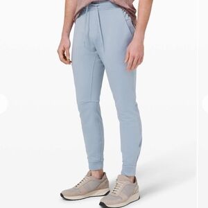 MEN'S Lululemon athletica City Sweat Light Blue Joggers Size Large